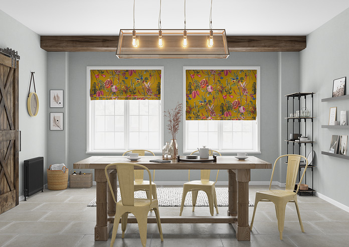 Kensington, Mustard - Roman Blind - Image 5